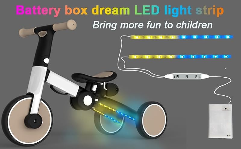 30cm Electric LED Bicycle Scooter Lights - Waterproof Safety Lamps