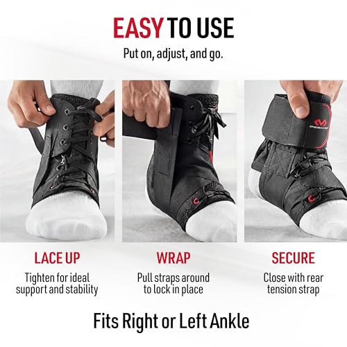 McDavid X-Large White Ankle Brace Support for Sports & Recovery