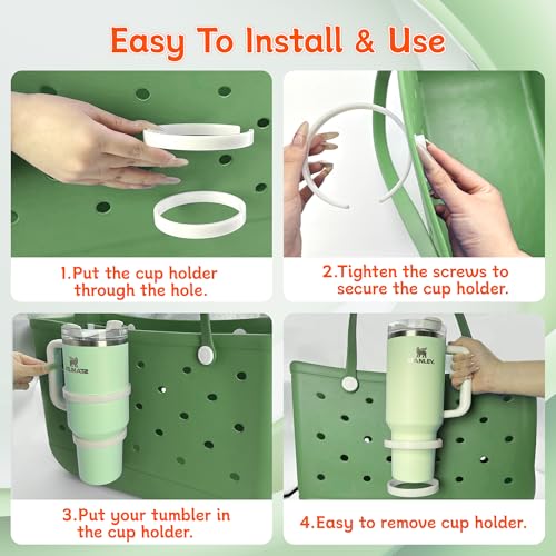 Bogg Bag Cup Holder for Stanley 30oz/40oz - Pink