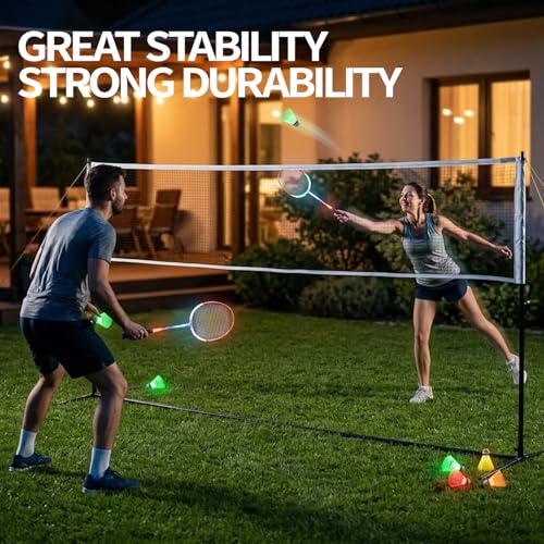 Glow in The Dark Badminton Birdies - 5 Pack LED Shuttlecocks