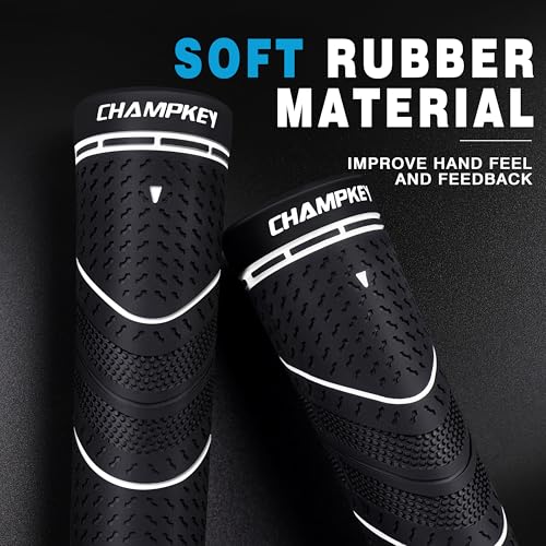 Soft Rubber Golf Grips Set - 13 Pack with Putter Grip - White Midsize