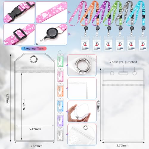 Cruise Ship & Theme Park Essentials Kit - Water Bottles, Towels, Lanyards & Accessories for Travel