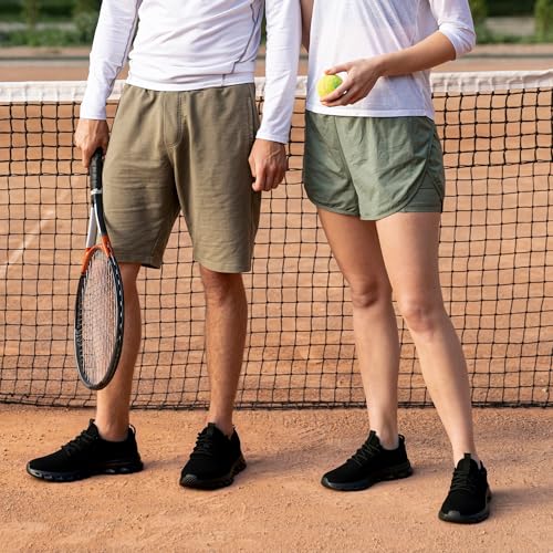 Running Shoes for Women Men Tennis Walking Gym Workout Sneakers