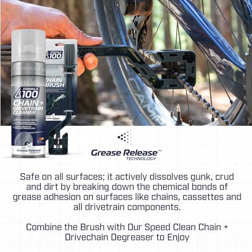 Speed Clean Bicycle Chain & Drivetrain Brush – Deep Cleaning Tool for Bikes & eMotos