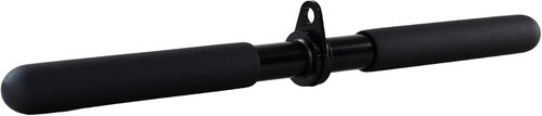 LAT Pulldown Bar | Heavy-Duty Steel Cable Attachment with 360° Rotating Grip - Non-Slip Rubber, Scratch-Resistant