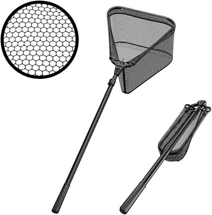 Skiennix Fishing Net - Telescoping Handle for Easy Use | Collapsible & Quick-Deploy Design