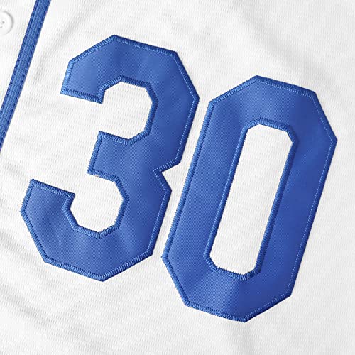 The Sandlot 3D Print Baseball Jersey - Medium Blue/White
