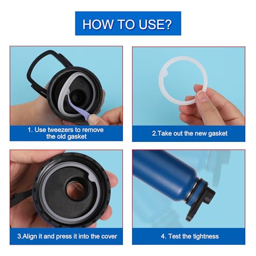 17 Water Bottle Lid Replacements for Thermoflask 24/32/40/64oz
