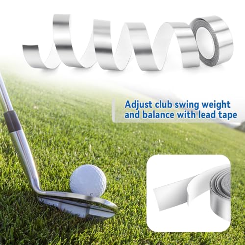 Golf Lead Tape - Self-Adhesive Weight Strips, 30 Grams, 1/2" x 42"