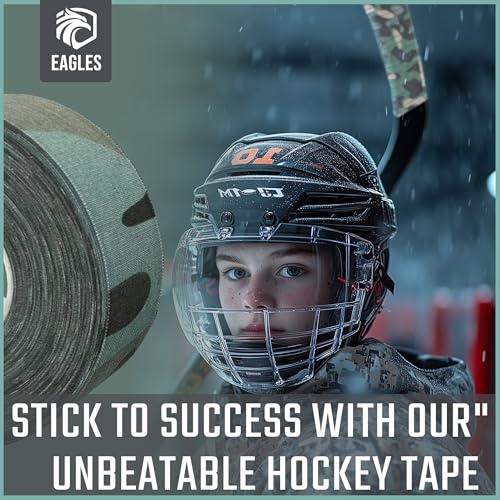 Hockey Tape Roll - Multipurpose Camo Cloth Tape for Sports