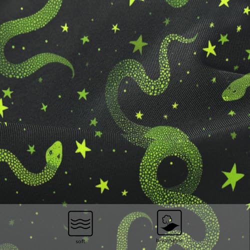 Girls Gymnastics Leotard Snakes Design - Sleeveless Unitard 7-8 Years