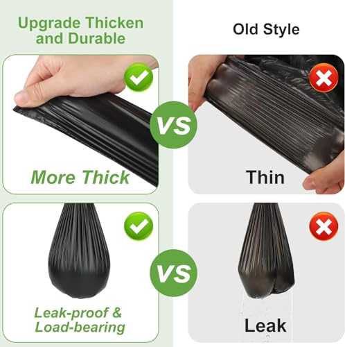 25 Count Biodegradable Portable Toilet Bags - 8 Gallon Camping Waste Bags