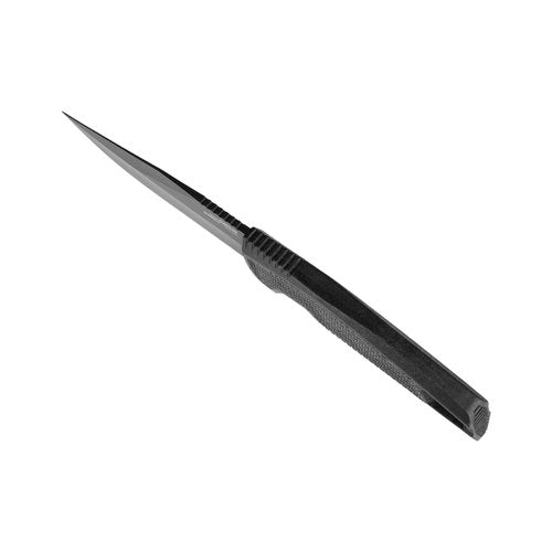 SOG Recondo FX Professional Fixed Blade Duty Knife | Straight Edge, Stainless Steel Blade, Overmolded Rubberized Grip, Black