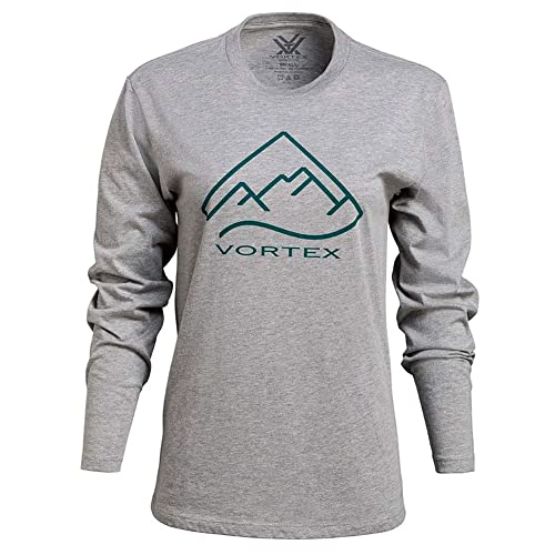Women's Alpine Line Long Sleeve T-Shirt - Large, Gray Heather