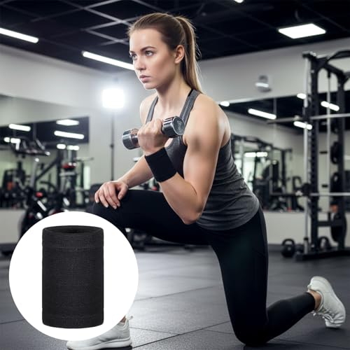 Wrist Compression Sleeves - 4 Pcs Soft Elastic Sport Support Wraps