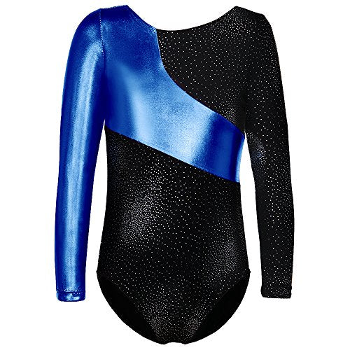 Girls Long Sleeve Gymnastics Leotard - Comfortable Dance Outfit for Kids