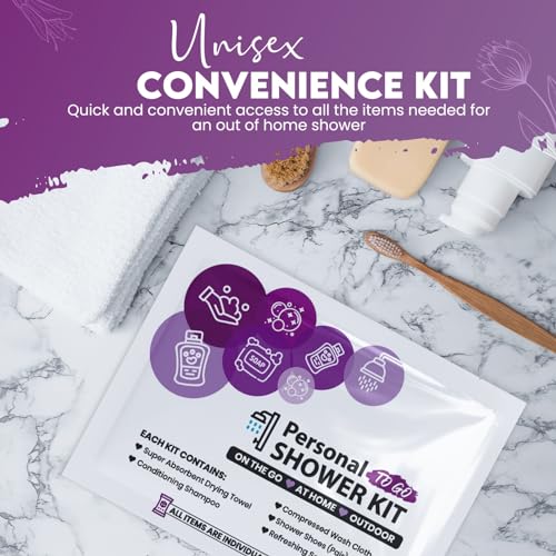 Portable Personal Shower Kit To-Go - Travel Hygiene Essentials (1)