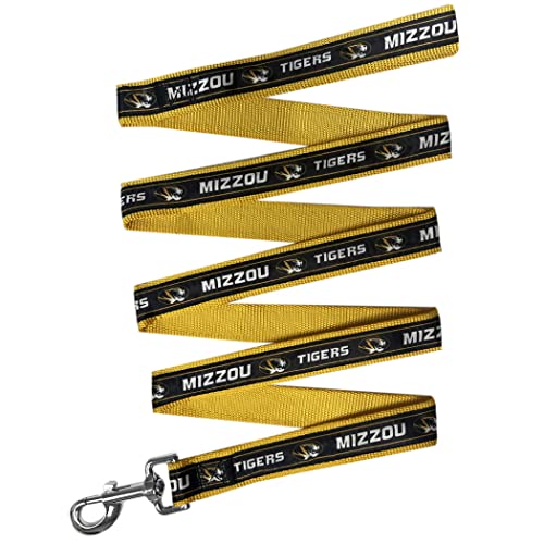 NCAA Dog Leash - Large Missouri Tigers, Durable & Stylish