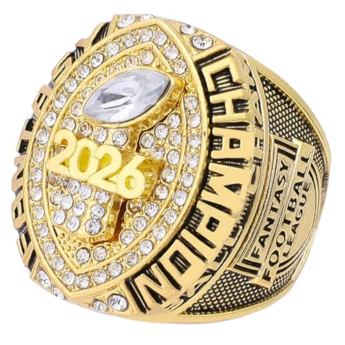 2026 Fantasy Football Championship Ring Trophy – Size 11 / Model 11 – Winner Award