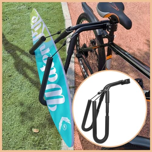 Adjustable Bike Surfboard Rack - Fits Boards Up to 8 FT