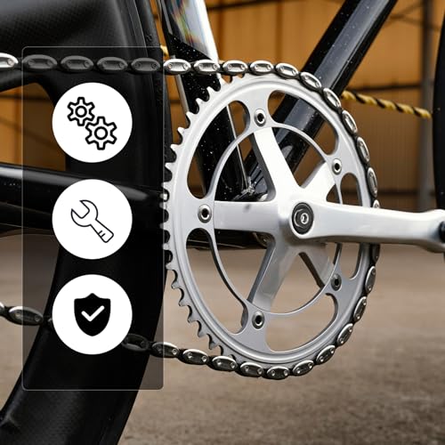 6 Pcs Bike Crank Arm Fixing Bolts - Metal Bottom Bracket Screws