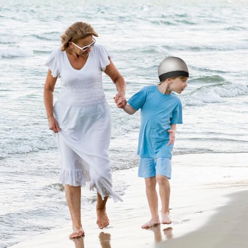 Satin Wave Caps for Men - 4-Piece Breathable Set in 4 Colors
