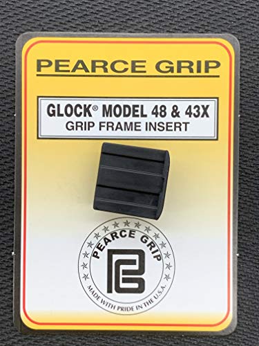 Glock 43X & 48 Frame Insert Plug - Durable Grip Cavity Filler