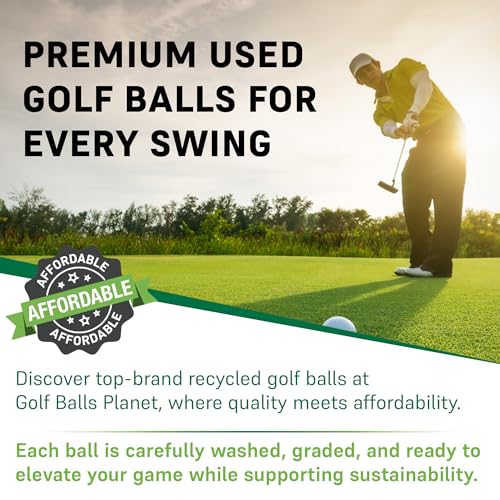 Golf Ball Planet 50 Pack Noodle Mix Used Golf Balls - 3A / Good Condition