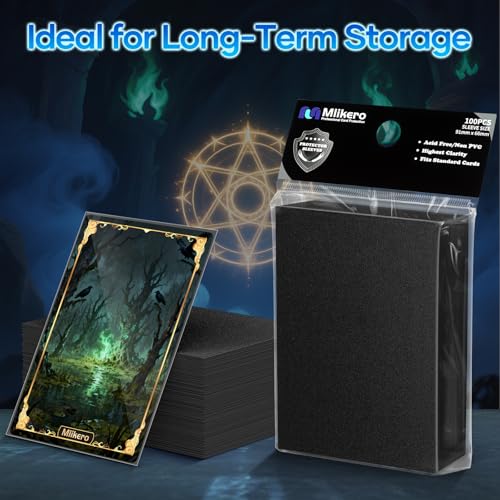 500 Matte Card Sleeves for Trading Cards - High-Quality Protectors