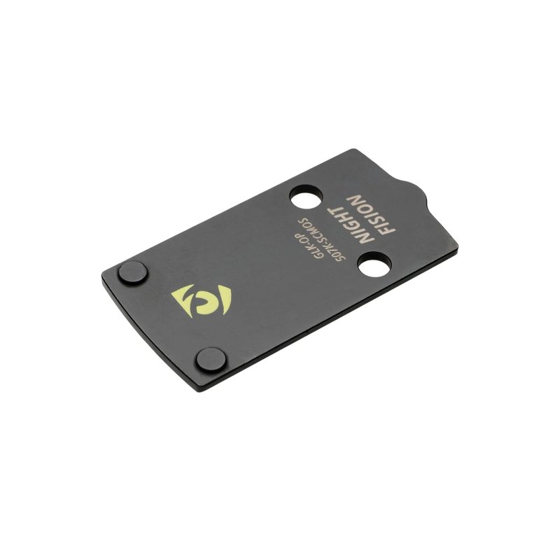 Night Fision Optic Plate - for Mounting Holosun 507K x2 or 407K to Glock 43X/48 MOS Pistols - Mount Red Dot Sight to Glock MOS Pistol - Not Compatible with Holosun 507c
