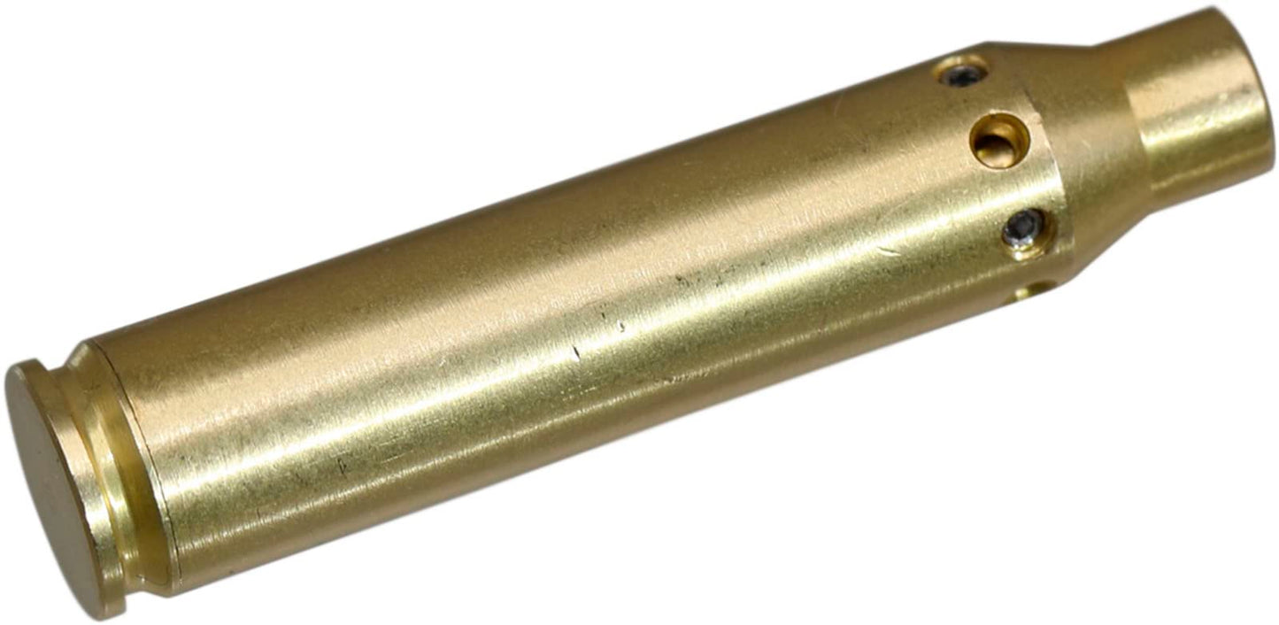 MAYMOC 223 5.56mm Bore Sight Laser Red Dot Cartridge Laser bore Sighter with 2 Sets of Batteries