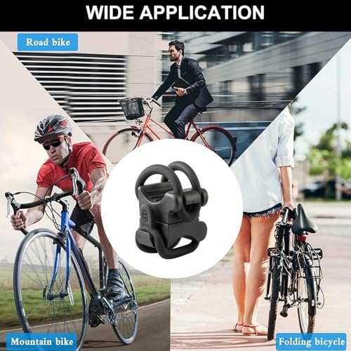 Universal Bike Light Mount Set for Bicycle Flashlights - Adjustable, Tool-Free Installation