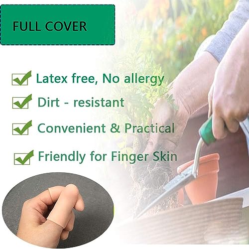 Silicone Gel Finger Protectors - Pain Relief for Arthritis & Cracking