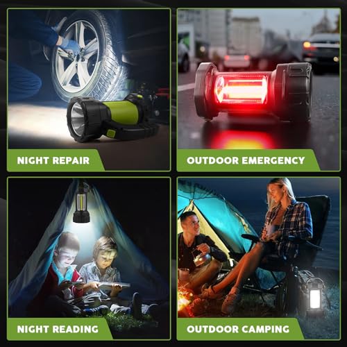 AlpsWolf 2-Pack Rechargeable LED Camping Lanterns 800LM, 3600mAh, IP65 Waterproof
