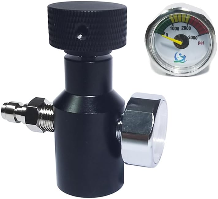 UFA Universal Fill Adapter for Paintball Marker - High Pressure CO2 Tank On/Off ASA | G1/2 Size