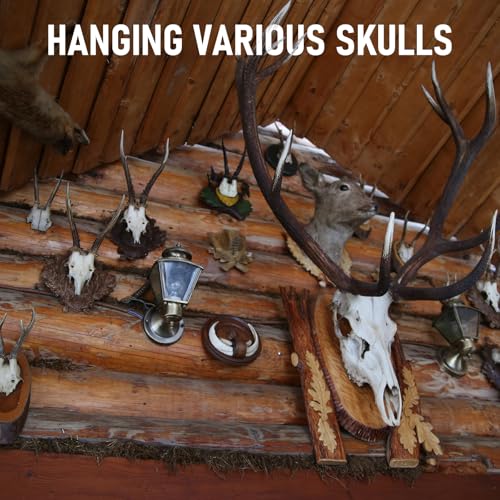 MSSOHKAN Mount Skull Hanger, for Hanging Deer Mule Antelope Coyote