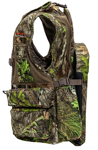 Camo Turkey Vest with Removable Seat & Game Bag - M/L