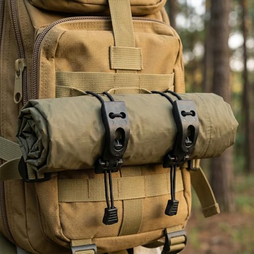 Heavy-Duty Molle Straps for Tactical Backpacks & Gear Attachments 4pcs