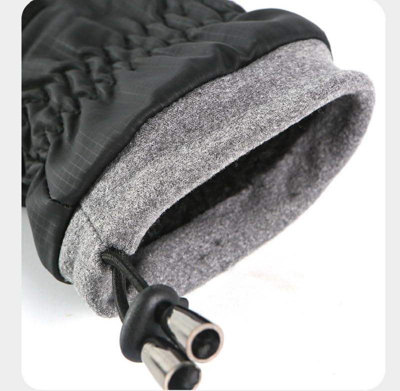 Winter Gloves for Men & Women - Touchscreen, Black