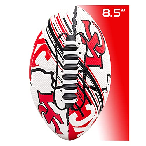 Kansas City Chiefs Mini Football Set - 8.5" Youth Football with Pump