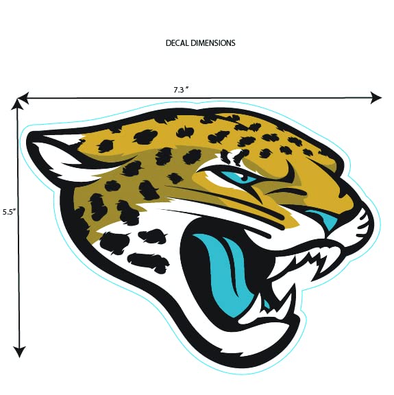 Jacksonville Jaguars Logo Auto Decal - Team Pride Vinyl Sticker