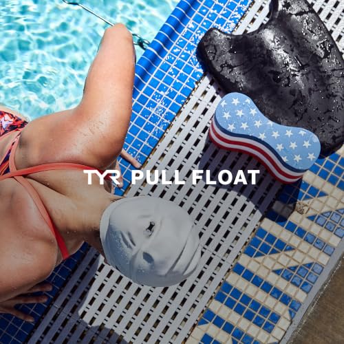 Pull Float - Swim Training Aid for Upper Body Strength - Blue/Black