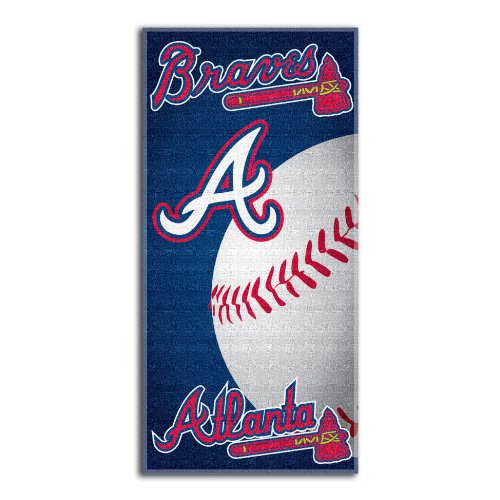 Atlanta Braves Beach Towel - 28 x 58-Inch Cotton Towel