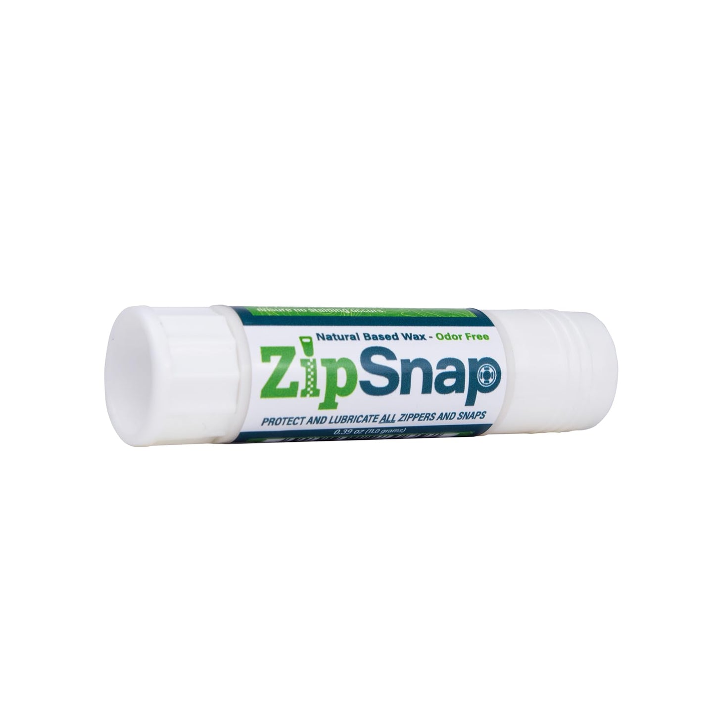 ZipSnap Zipper and Snap Wax Lube for Hunting Blinds, Ice Fishing Shanties, Outdoor Clothing, Backpacks