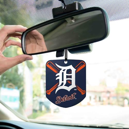 Detroit Tigers Air Fresheners - 2 Pack Shield Design
