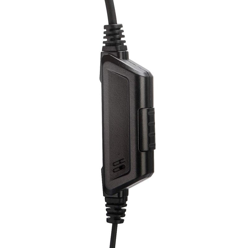Retevis RT18 Walkie Talkie Earpiece with Mic,G Shape Earhook,for RT22 RT68 RT21 H-777 RT86 RT68H, Compatible with Pxton, Baofeng BF-888S/BF-T26, Kenwood 2 Way Radio, 2 Way Radio Headset(5 Pack)