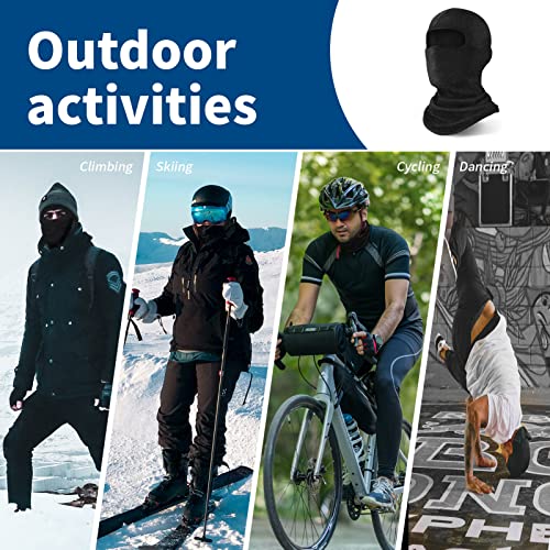 Summer Balaclava Face Mask for Men & Women - Snowflake Grey