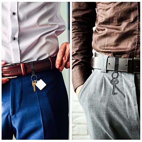 Stainless Steel Key Holder Set - 2 Pcs Duty Belt Key Clips