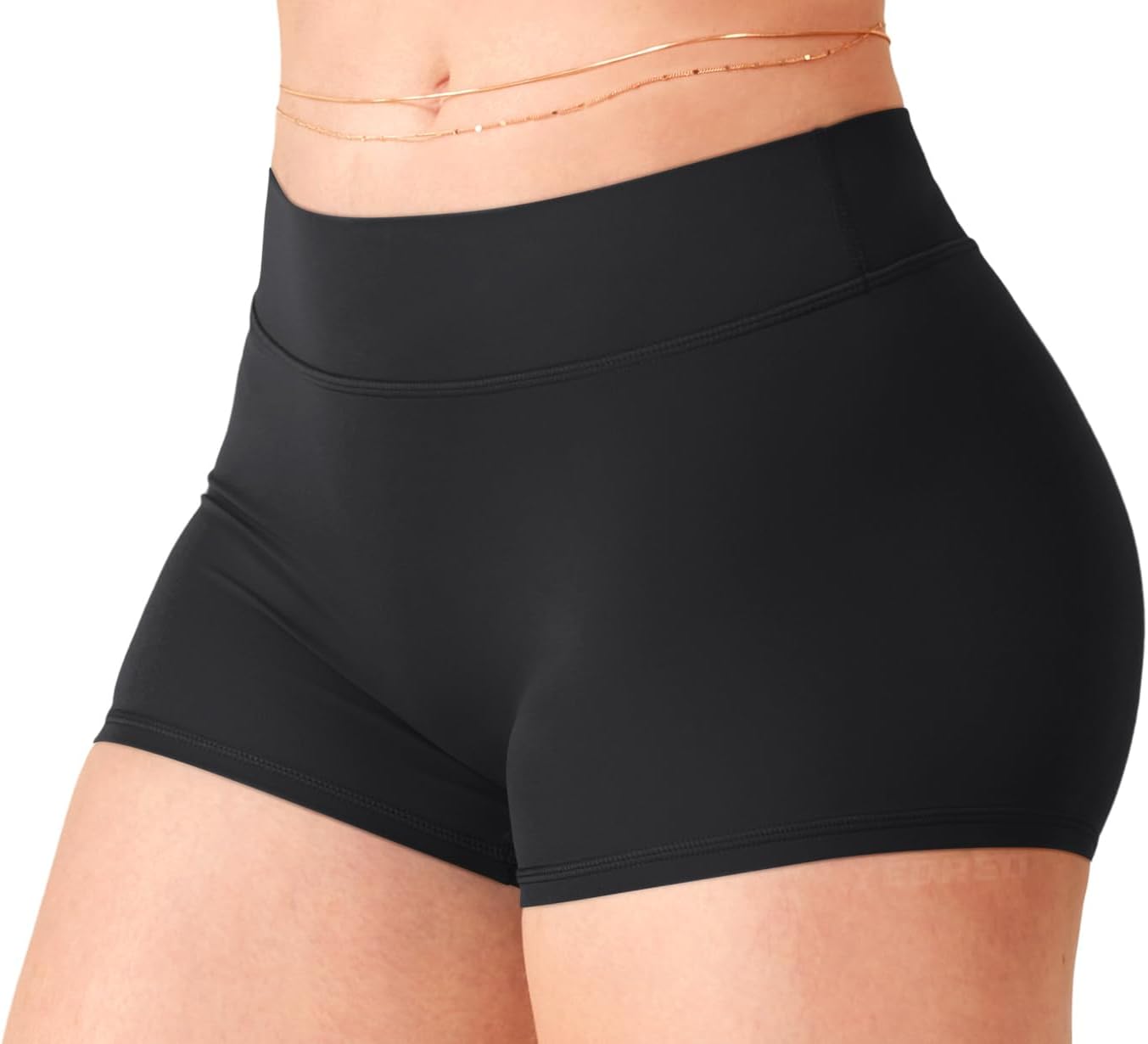 YEOREO Women's Low Rise Biker Shorts - 2.5" No Front Seam for Yoga & Gym Workouts | Zahida Design