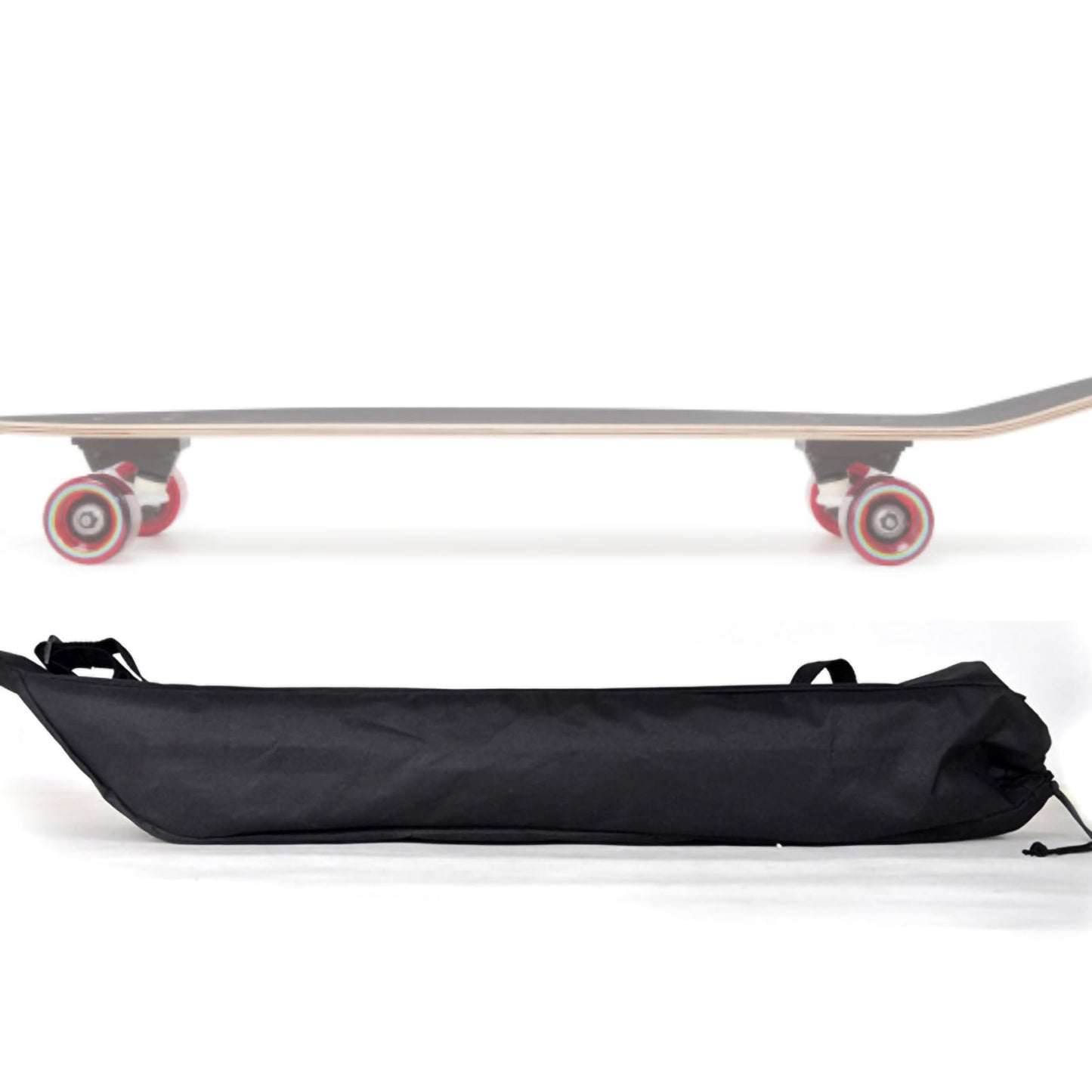Tbest Skateboard Bag, High Grade Super Thick 600D Durable Deck Case Single Shoulder Design for Skaters Commuters Travel Parks